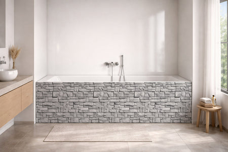 Badewannenverkleidung Steinoptik
