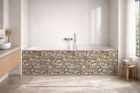 Badewannenverkleidung Steinoptik