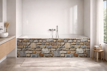 Badewannenverkleidung Steinoptik