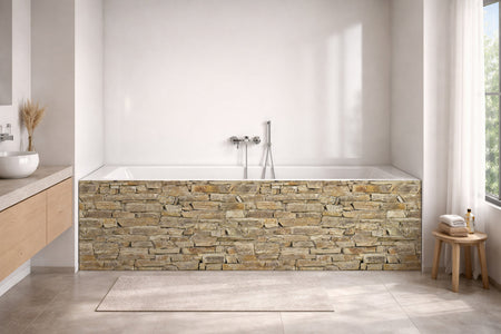 Badewannenverkleidung Steinoptik