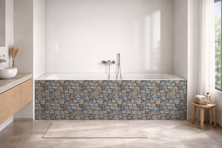 Badewannenverkleidung Steinoptik