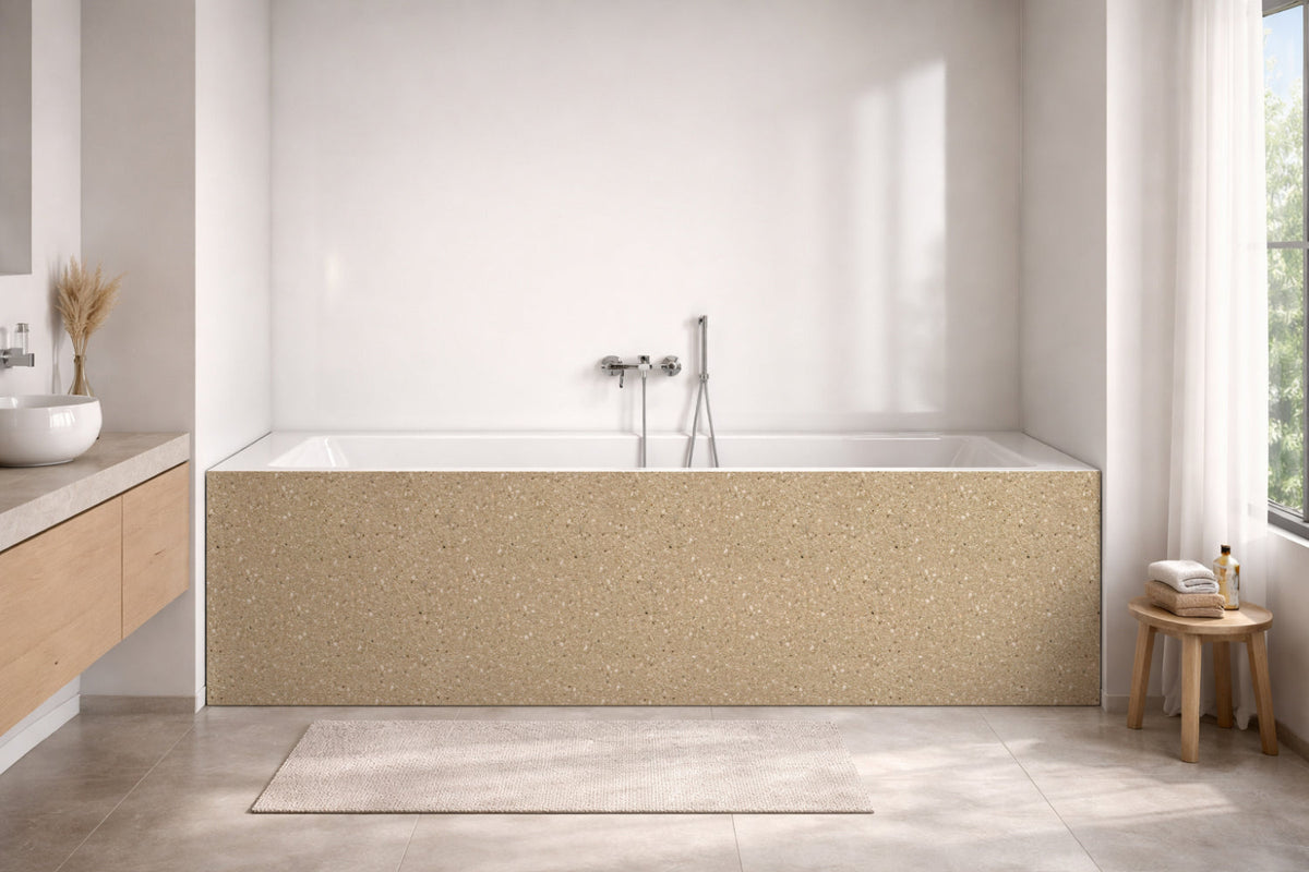 Badewannenverkleidung Steinoptik
