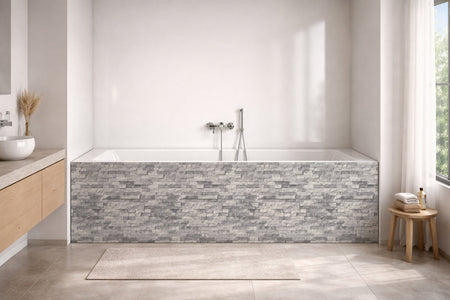 Badewannenverkleidung Steinoptik