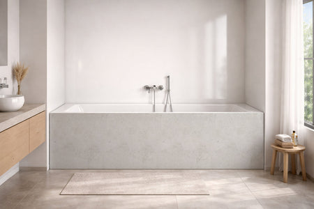 Badewannenverkleidung Steinoptik