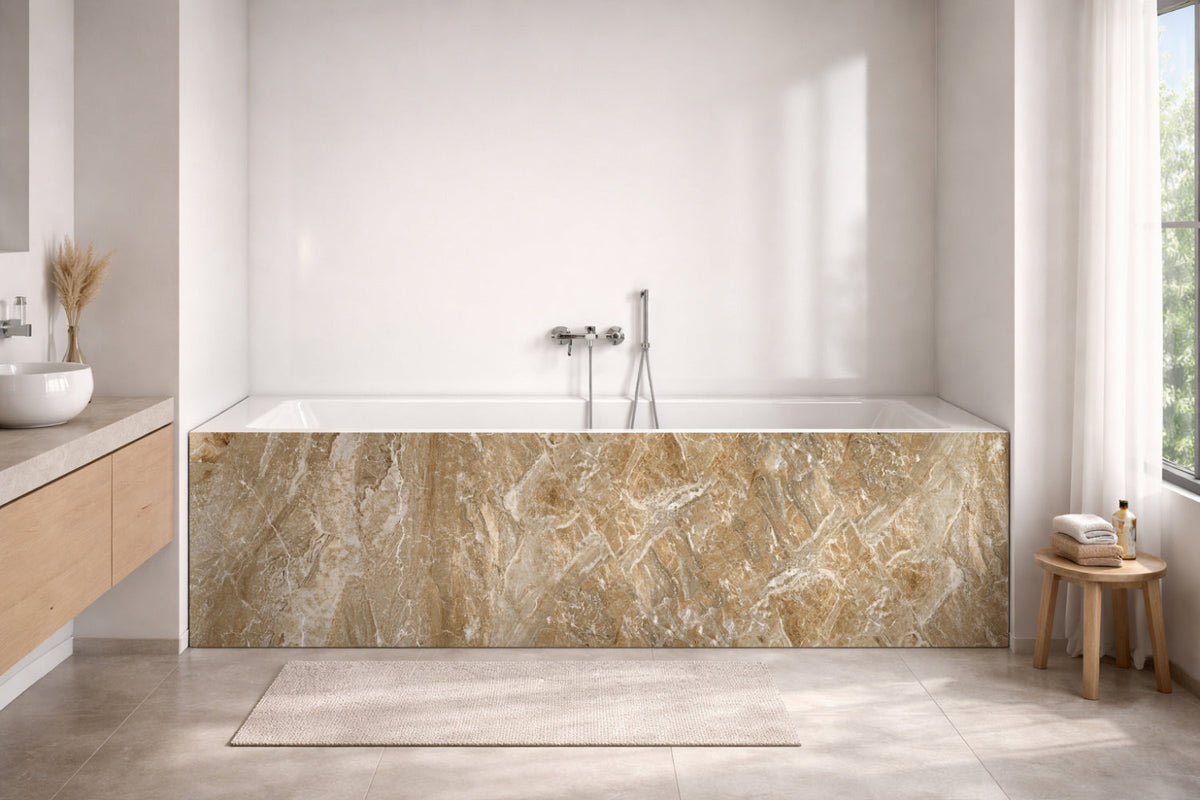 Badewannenverkleidung Steinoptik