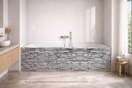 Badewannenverkleidung Steinoptik