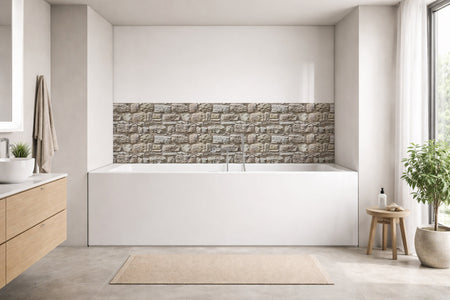 Badewannenverkleidung Steinoptik