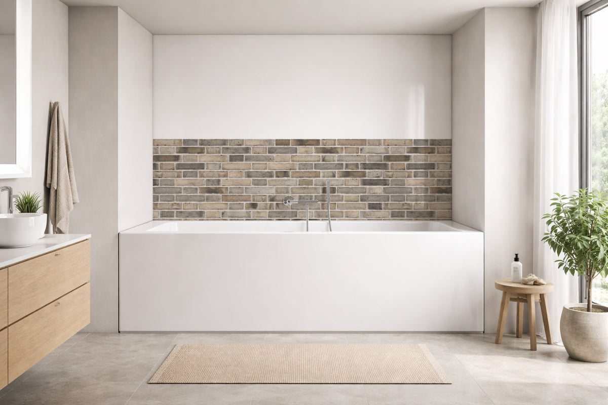 Badewannenverkleidung Steinoptik