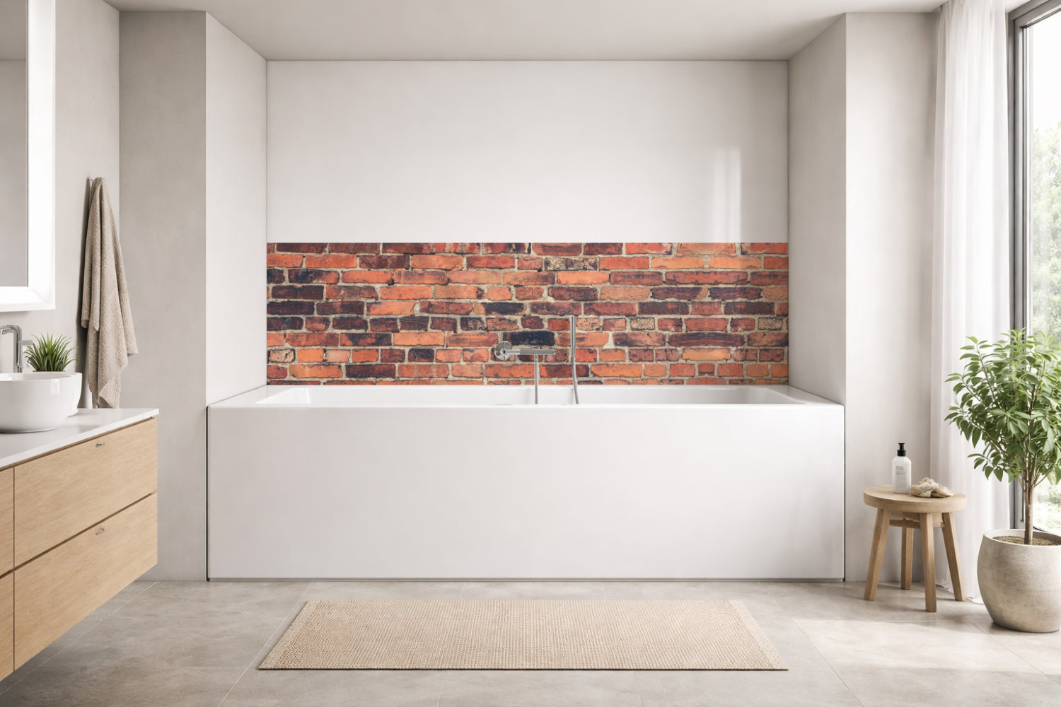 Badewannenverkleidung Steinoptik