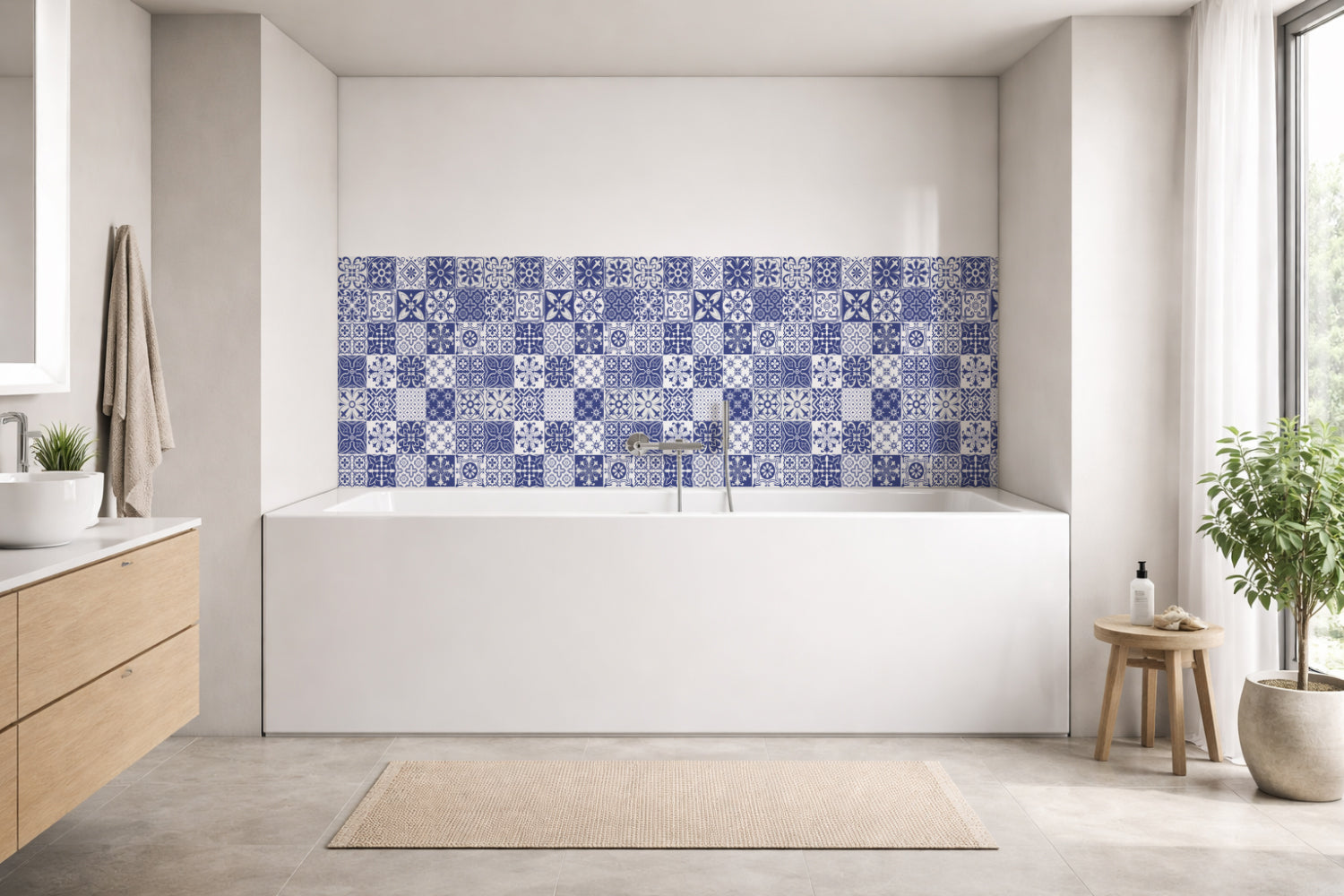 Badewannenverkleidung Patchwork