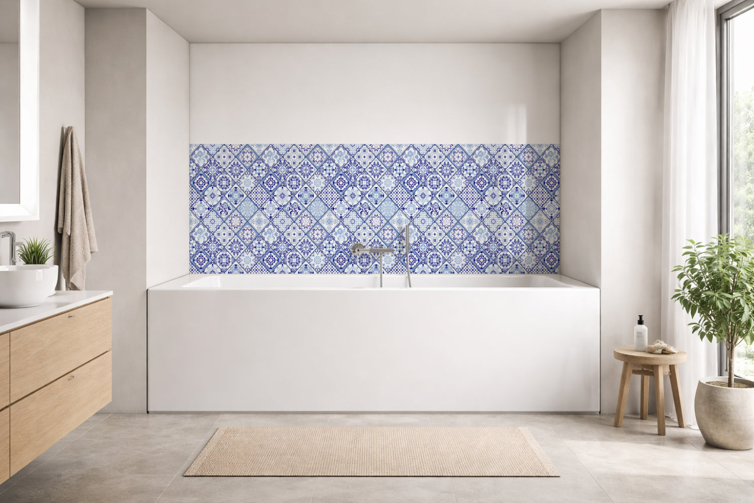 Badewannenverkleidung Patchwork