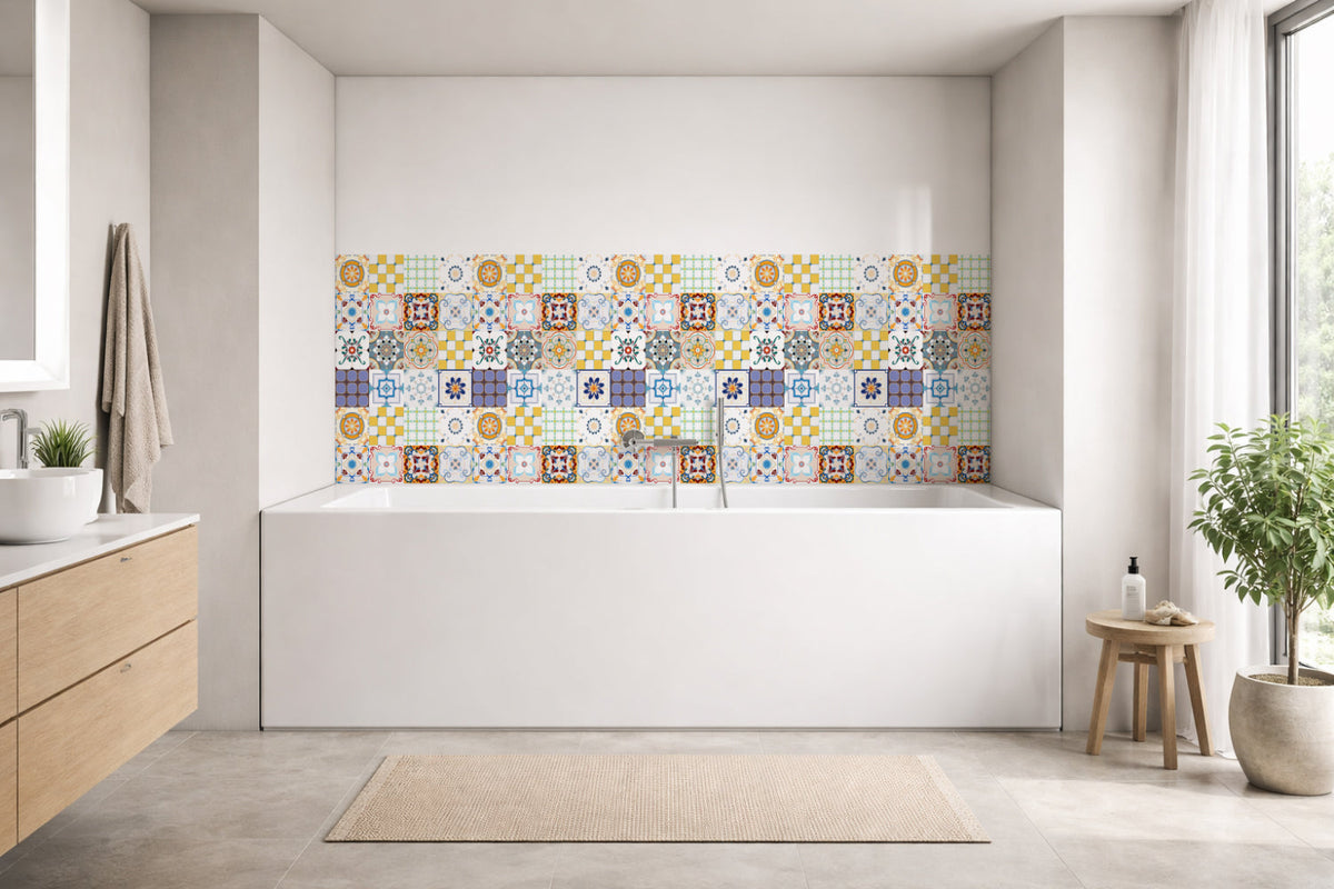 Badewannenverkleidung Patchwork