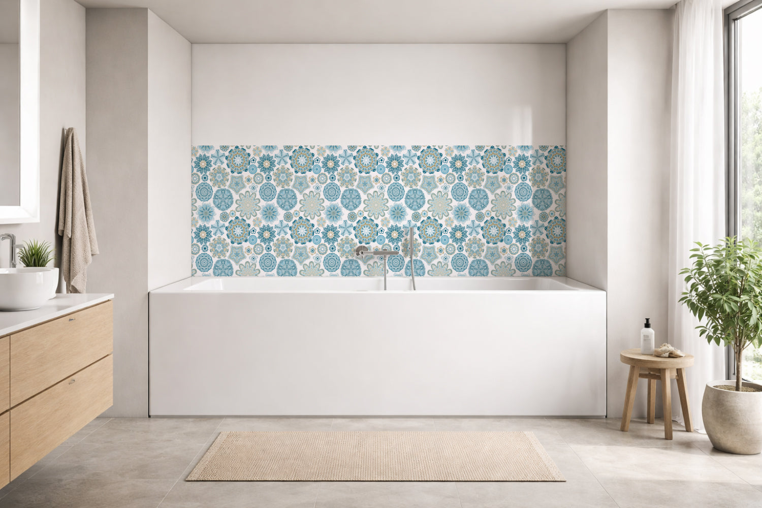 Badewannenverkleidung Patchwork