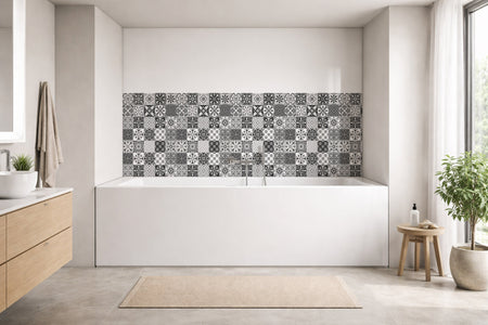 Badewannenverkleidung Patchwork