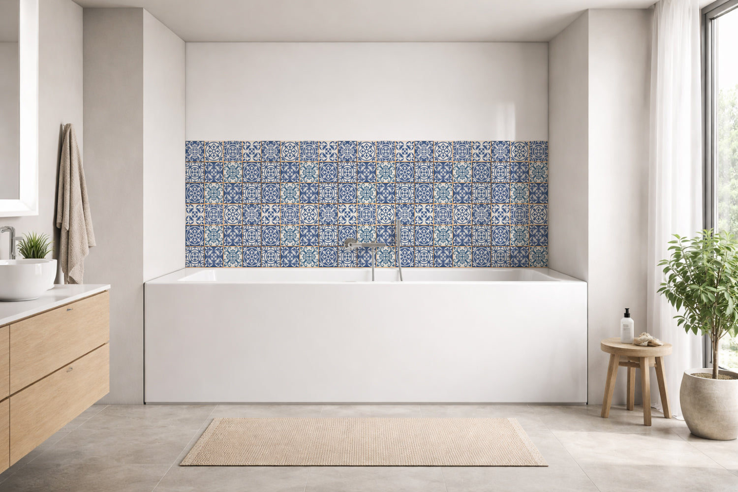 Badewannenverkleidung Patchwork