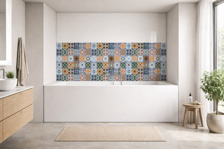 Badewannenverkleidung Patchwork