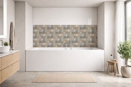 Badewannenverkleidung Patchwork
