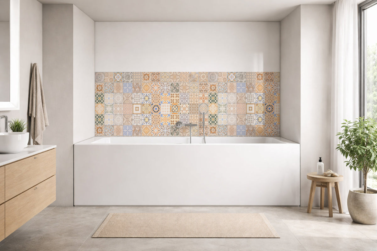 Badewannenverkleidung Patchwork