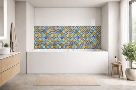 Badewannenverkleidung Patchwork