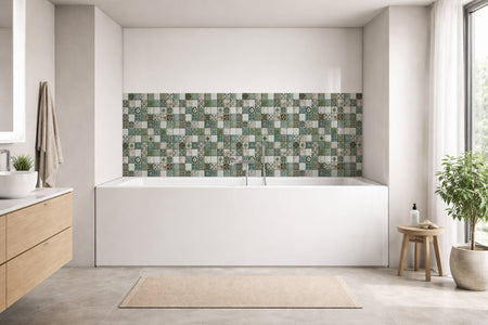 Badewannenverkleidung Patchwork