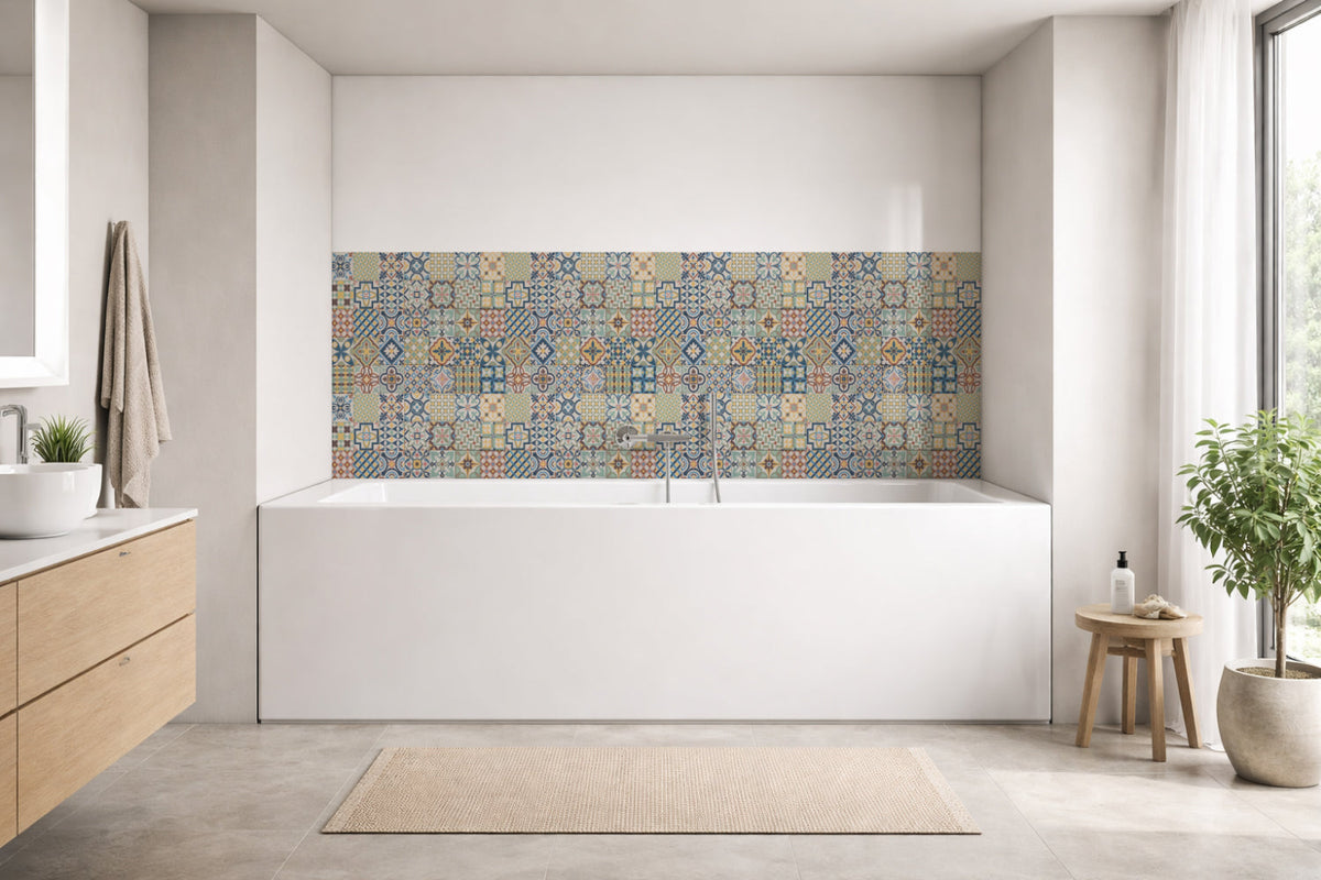 Badewannenverkleidung Patchwork