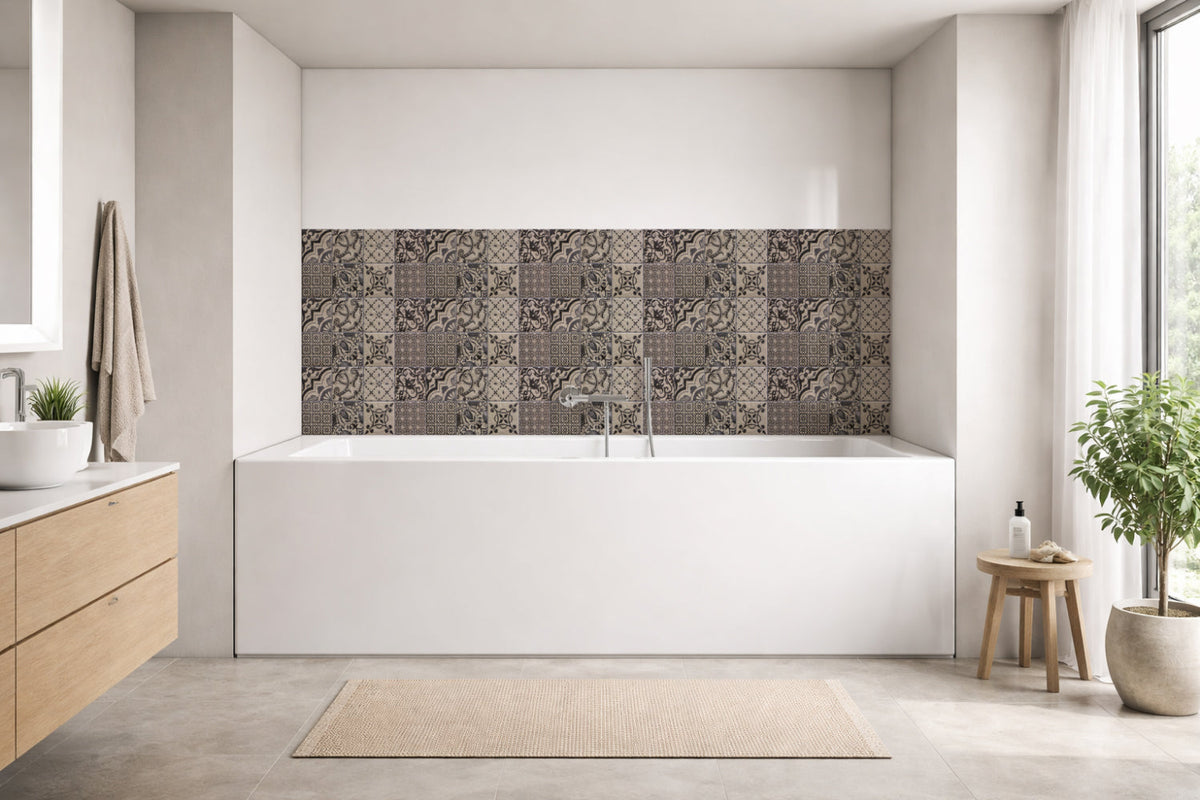 Badewannenverkleidung Patchwork