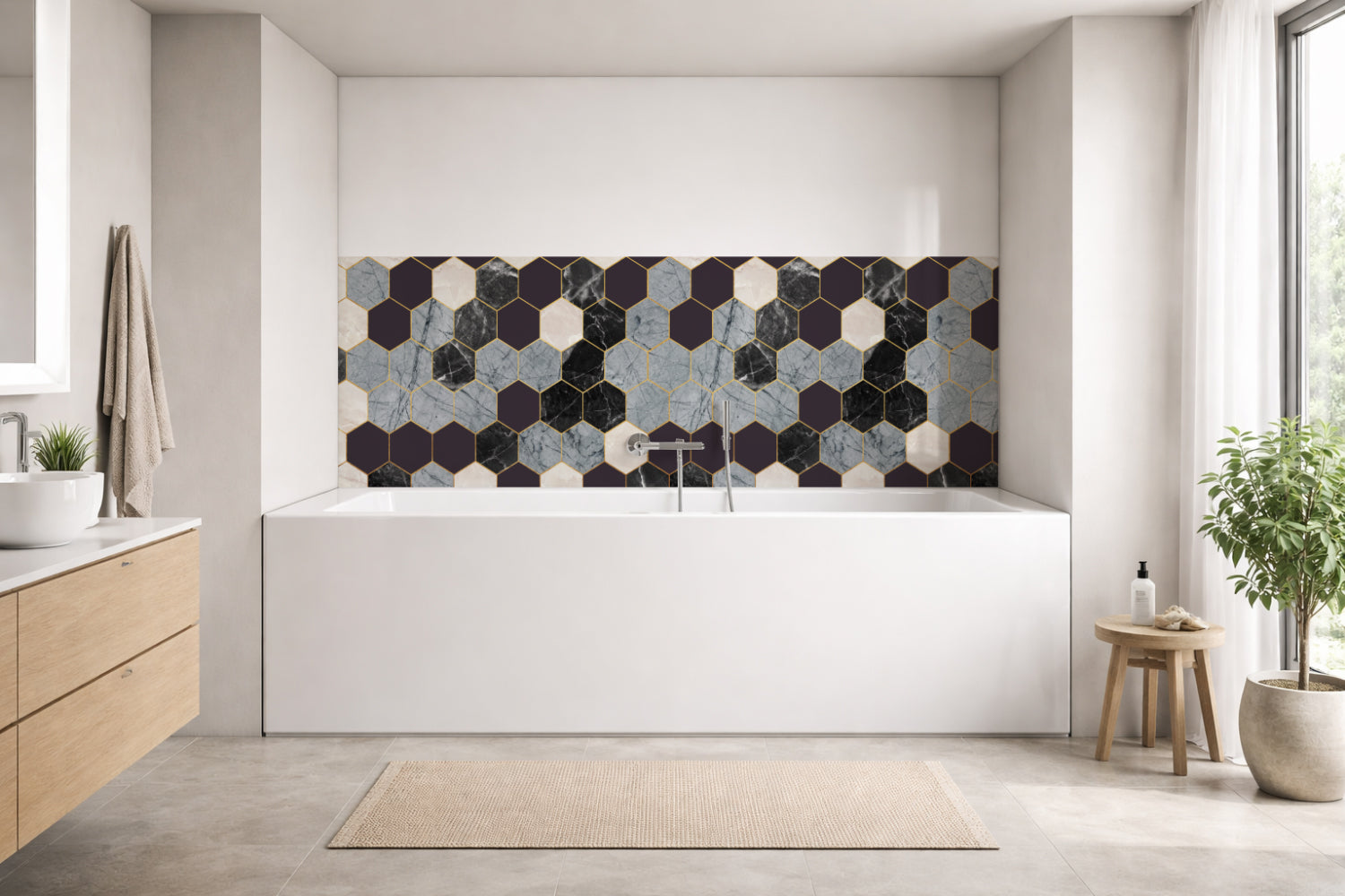 Badewannenverkleidung Patchwork