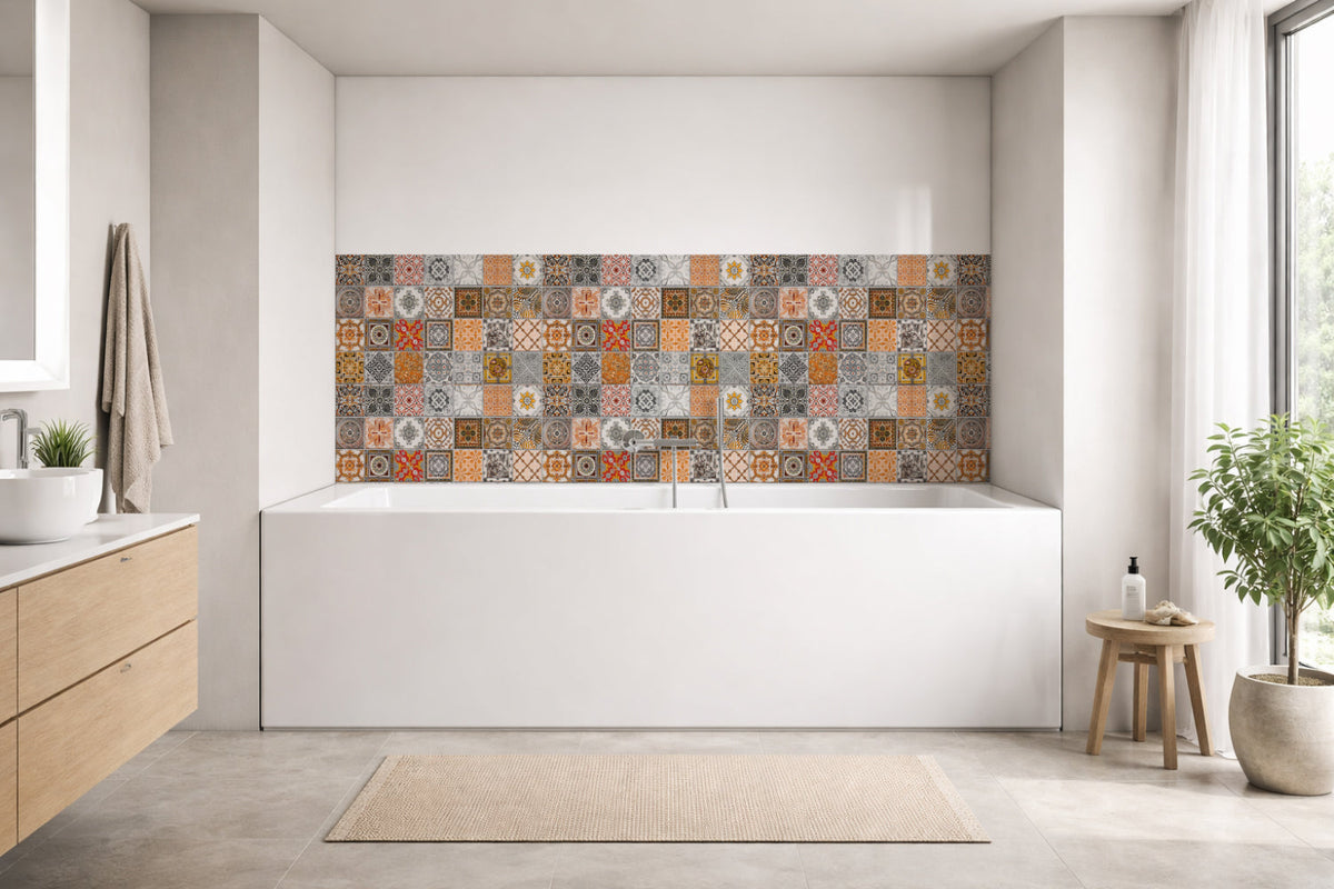 Badewannenverkleidung Patchwork