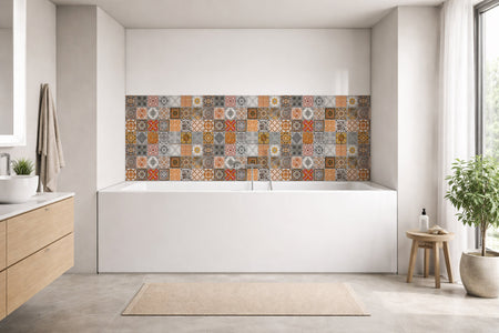 Badewannenverkleidung Patchwork