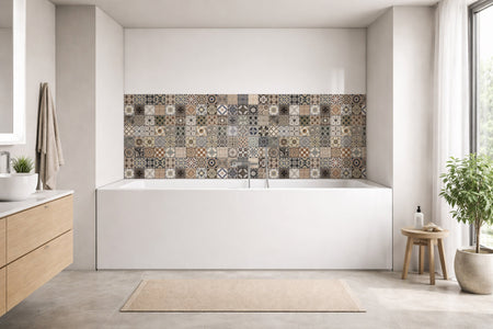 Badewannenverkleidung Patchwork