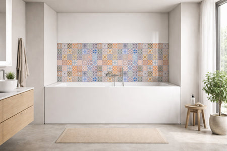 Badewannenverkleidung Patchwork