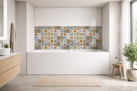 Badewannenverkleidung Patchwork