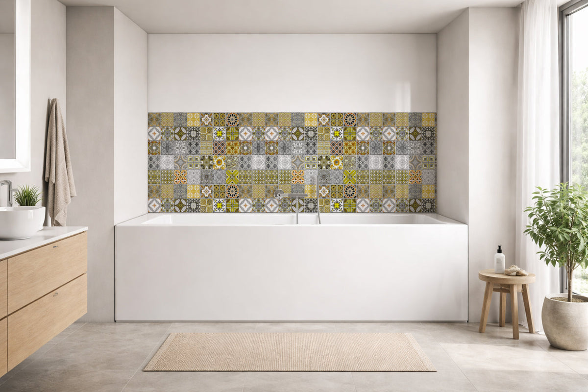 Badewannenverkleidung Patchwork