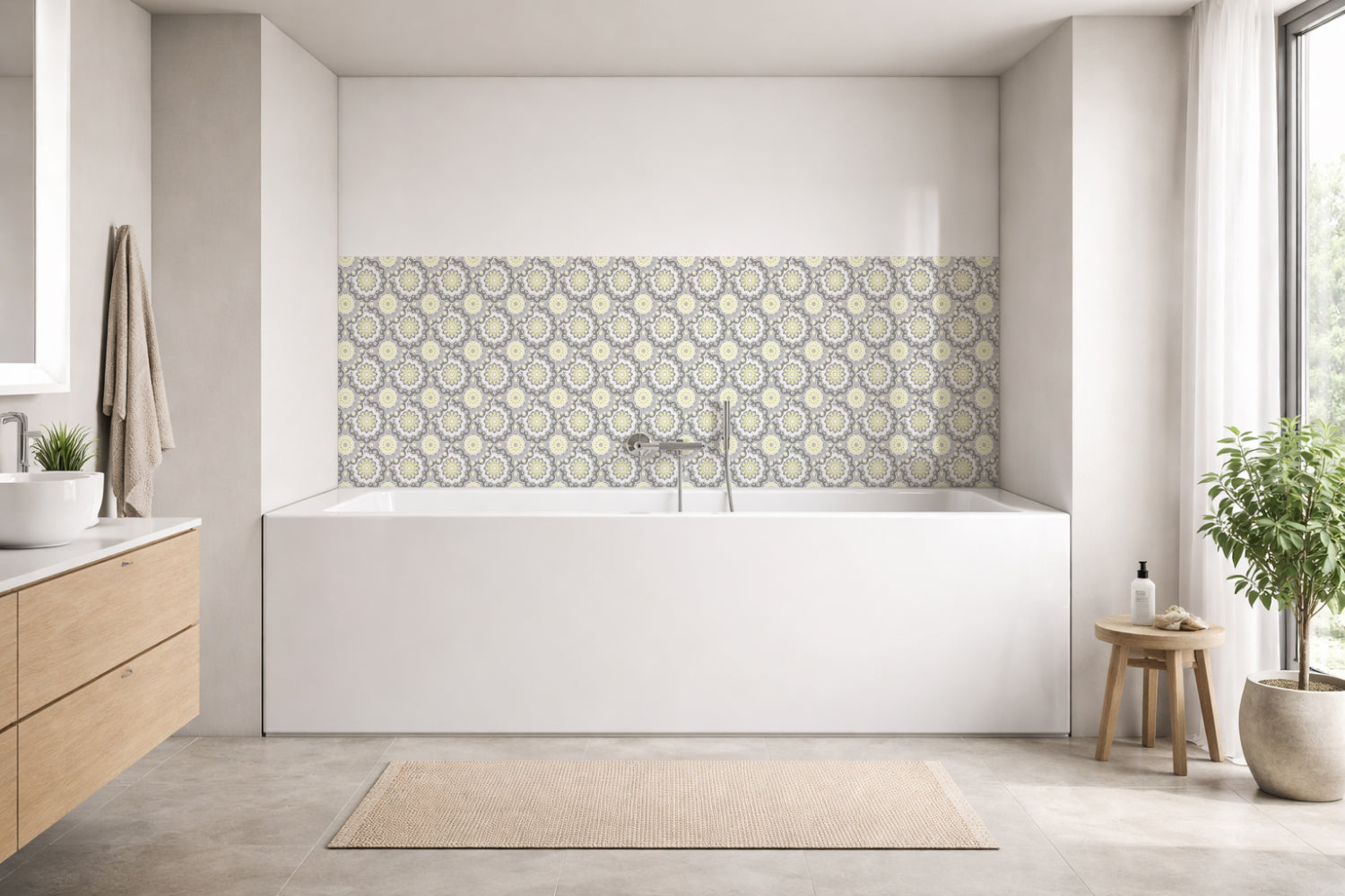 Badewannenverkleidung Patchwork