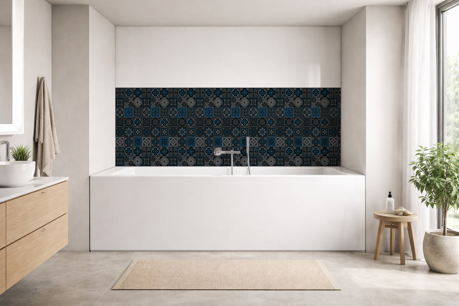 Badewannenverkleidung Patchwork
