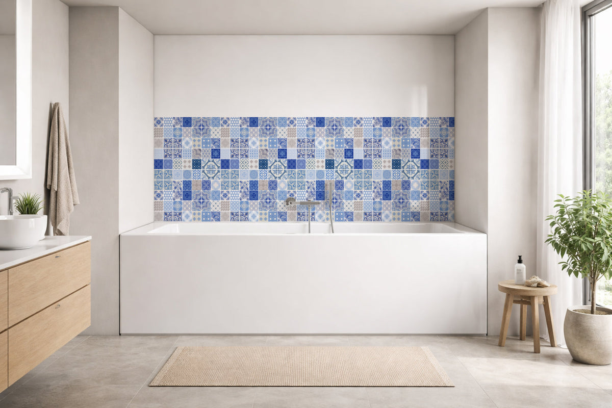 Badewannenverkleidung Patchwork