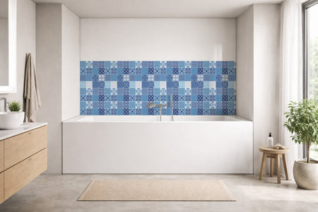 Badewannenverkleidung Patchwork