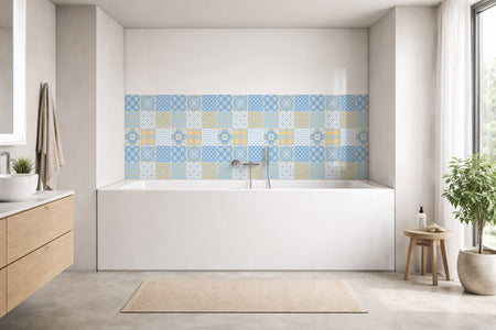Badewannenverkleidung Patchwork