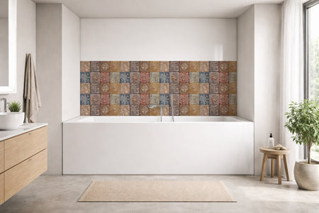 Badewannenverkleidung Patchwork