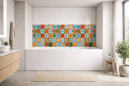 Badewannenverkleidung Patchwork