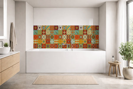 Badewannenverkleidung Patchwork