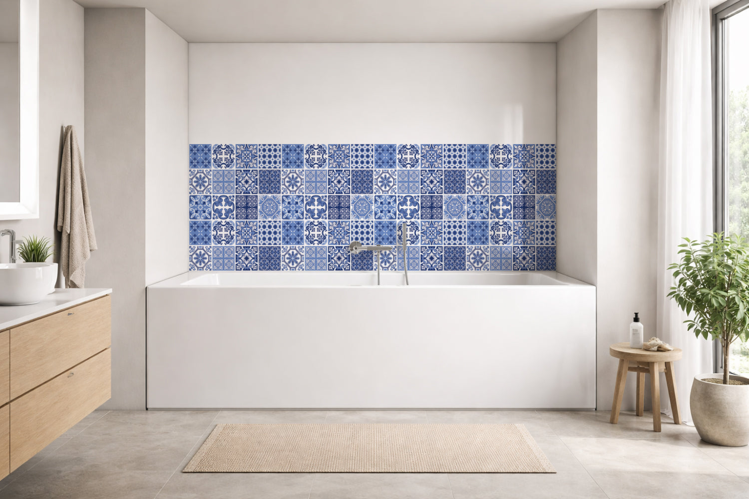 Badewannenverkleidung Patchwork