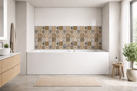 Badewannenverkleidung Patchwork