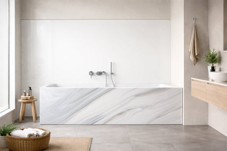 Badewannenverkleidung Marmoroptik