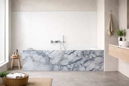 Badewannenverkleidung Marmoroptik