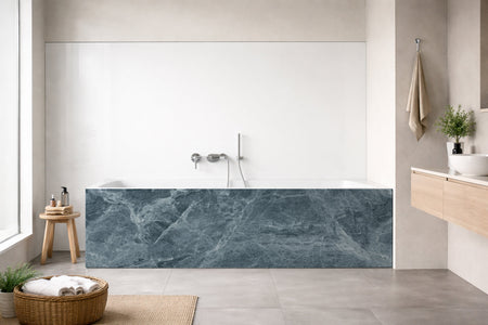 Badewannenverkleidung Marmoroptik