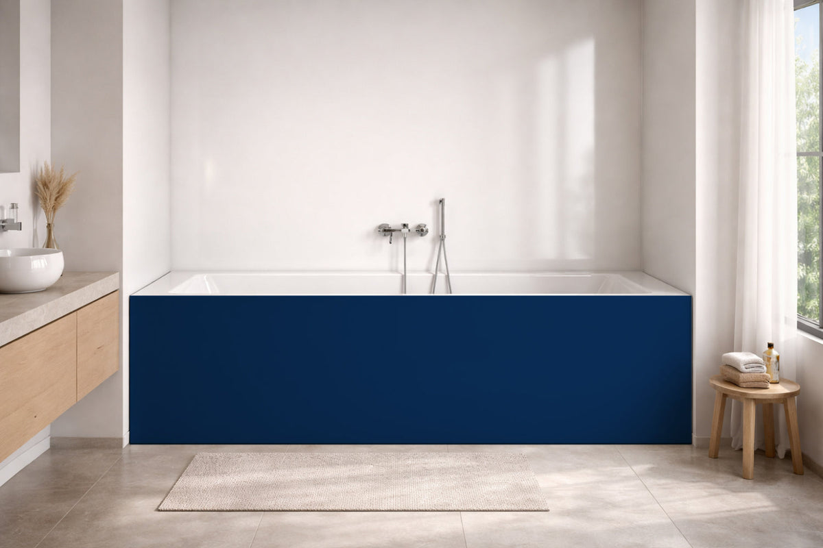 Badewannenverkleidung Einfarbig RAL 5010 Enzianblau