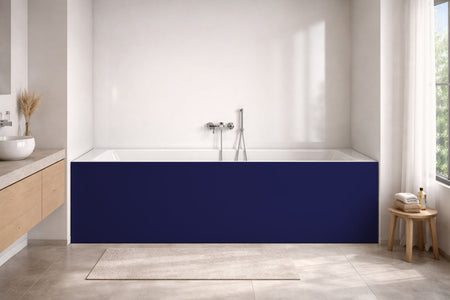 Badewannenverkleidung Einfarbig RAL 5002 Ultramarinblau
