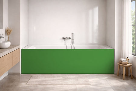 Badewannenverkleidung Einfarbig RAL 6010 Grasgrün