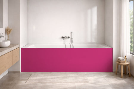 Badewannenverkleidung Einfarbig RAL 4003 Erikaviolett